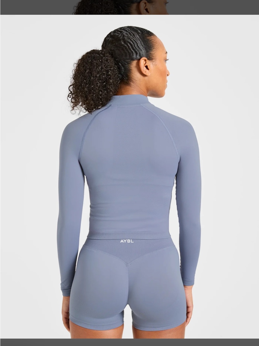 AYBL Dusty Blue zip up - Picture 4 of 6